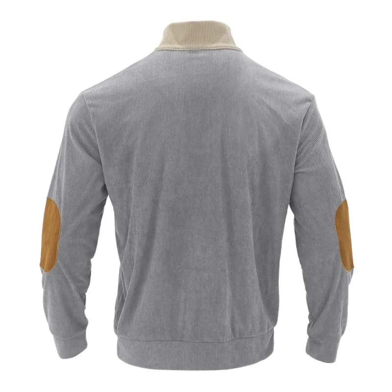 Men's Loose Corduroy Sport Sweater